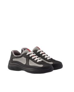 Prada America's Cup Soft rubber and bike fabric sneakers