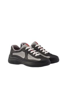 Prada America's Cup Soft rubber and bike fabric sneakers
