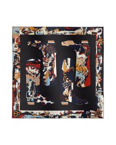 Hermès Bottes Story scarf 90
