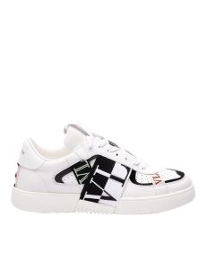 Valentino VL7N LOW-TOP IN BANDED CALFSKIN SNEAKER