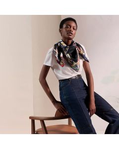 Hermès Bottes Story scarf 90