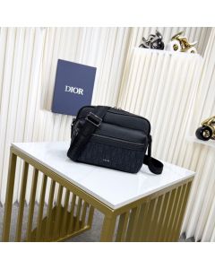 Dior Mini Rider 2.0 Zipped Messenger Bag