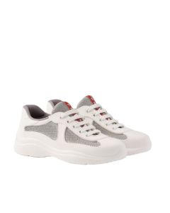 Prada America's Cup Soft rubber and bike fabric sneakers