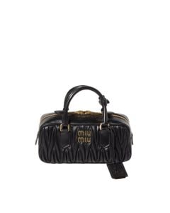 MIU MIU Arcadie matelassé nappa leather bag