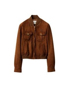 MIU MIU Waxed suede jacket