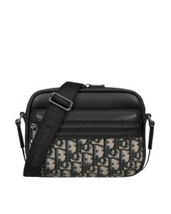 Dior Mini Rider 2.0 Zipped Messenger Bag