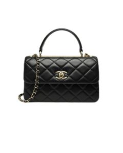 CHANEL Flap Bag with Top Handle