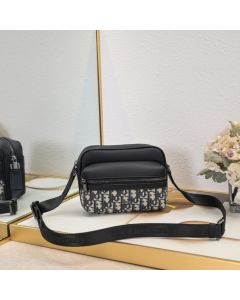 Dior Mini Rider 2.0 Zipped Messenger Bag