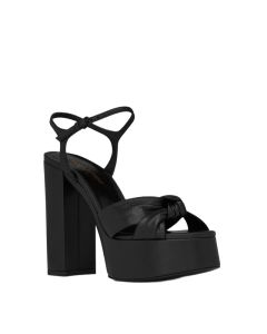 YSL BIANCA Platform sandals in smooth leather