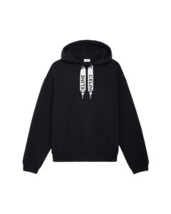 CELINE LOOSE HOODIE IN COTTON FLEECE