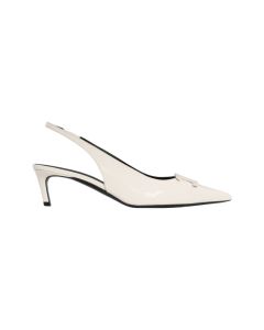 CELINE ALMA TRIOMPHE SLINGBACK in PATENT CALFSKIN