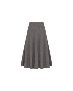 Dior Flared Mid-Length Skirt