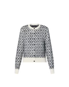 LV Monogram Brushed Knit Cardigan 