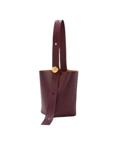 LOEWE Medium Pebble bucket in smooth calfskin