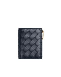 Bottega Veneta Intrecciato Small Bi-Fold Wallet