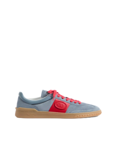 Valentino UPVILLAGE LOW TOP SNEAKER IN SPLIT LEATHER AND CALFSKIN NAPPA