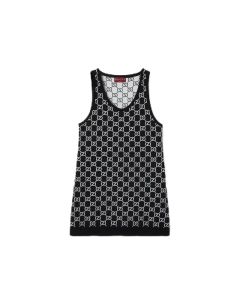 Gucci GG wool jacquard mini dress