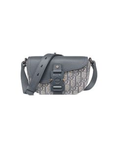 Dior Mini Saddle Messenger Bag with Flap
