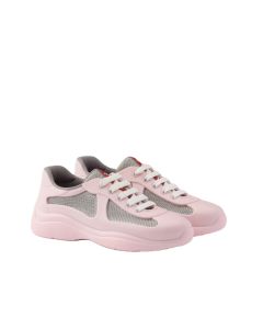 Prada America's Cup Soft rubber and bike fabric sneakers