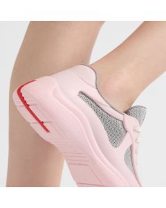 Prada America's Cup Soft rubber and bike fabric sneakers