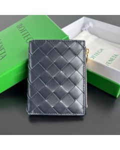 Bottega Veneta Intrecciato Small Bi-Fold Wallet