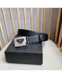 Prada Saffiano leather belt