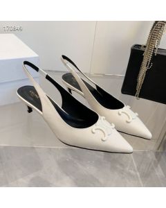 CELINE ALMA TRIOMPHE SLINGBACK in PATENT CALFSKIN