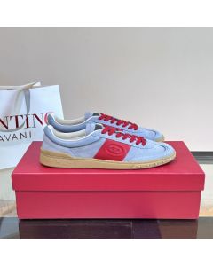 Valentino UPVILLAGE LOW TOP SNEAKER IN SPLIT LEATHER AND CALFSKIN NAPPA