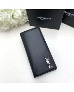 YSL TINY CASSANDRE continental wallet in matte leather