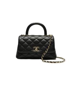CHANEL Mini Flap Bag with Top Handle