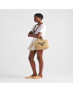 Prada Small crochet tote bag