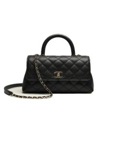 CHANEL Flap Bag with Top Handle