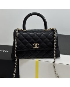 CHANEL Flap Bag with Top Handle
