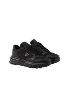 Prada Prax 01 Re-Nylon and leather sneakers