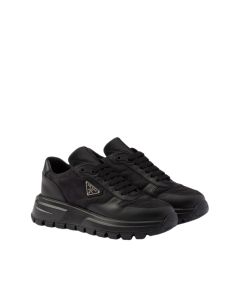 Prada Prax 01 Re-Nylon and leather sneakers