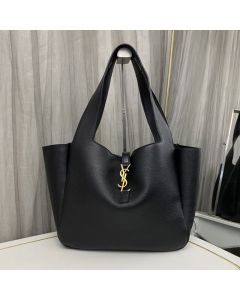 YSL LE 5 À 7 bea in grained leather