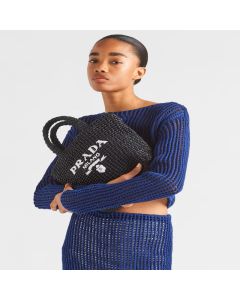 Prada Small crochet tote bag