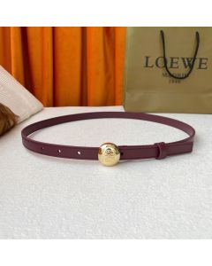 LOEWE Pebble belt in smooth calfskin
