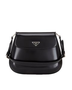 Medium Prada Cleo brushed leather shoulder bag