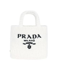 Prada Small crochet tote bag