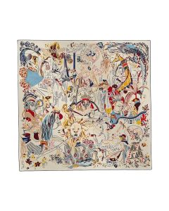 Hermès Emile et Une Nuit scarf 90