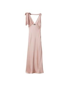 MIU MIU Long satin dress