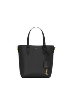 Mini Toy SHOPPING SAINT LAURENT in box leather