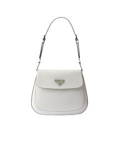 Medium Prada Cleo brushed leather shoulder bag