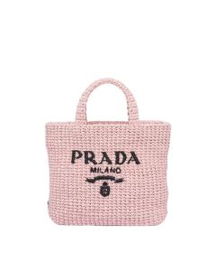 Prada Small crochet tote bag
