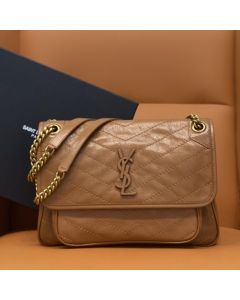 YSL NIKI MEDIUM IN VINTAGE LEATHER