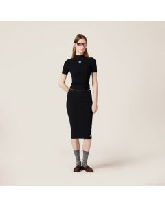 MIU MIU Viscose turtleneck sweater