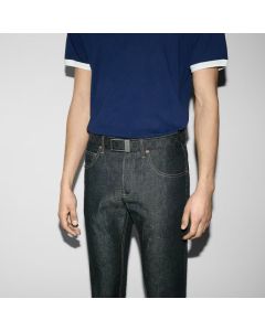 Gucci GG belt with rectangular buckle