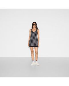 Gucci GG wool jacquard mini dress