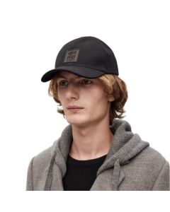 LOEWE Patch cap in canvas